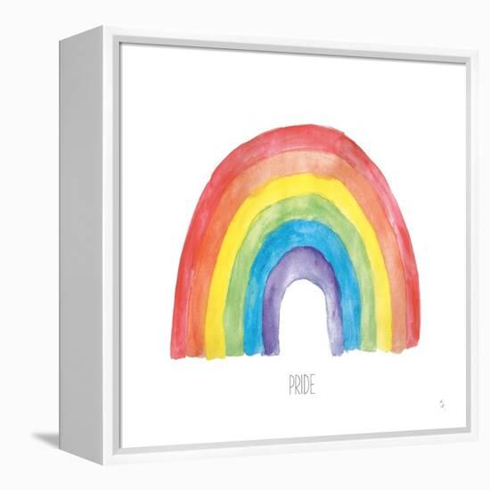 Rainbow Pride IV-Sarah Adams-Framed Stretched Canvas