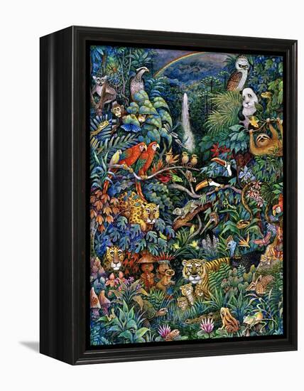 Rainbow Rainforest-Bill Bell-Framed Premier Image Canvas