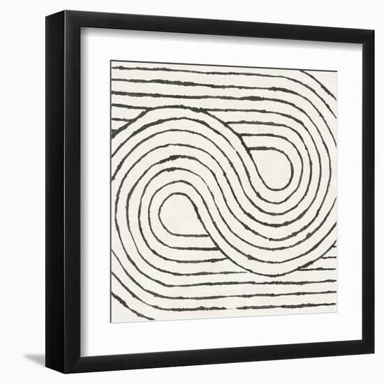 Rainbow Road I BW-Moira Hershey-Framed Art Print