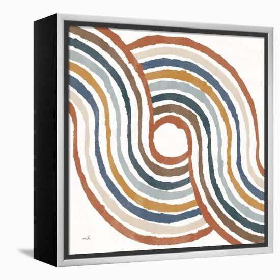 Rainbow Road II Thick Lines-Moira Hershey-Framed Stretched Canvas