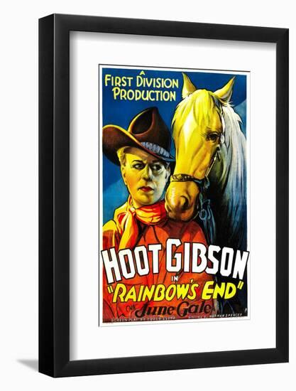 Rainbow's End, Hoot Gibson, 1935-null-Framed Photo