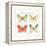 Rainbow Seeds Butterflies III-Lisa Audit-Framed Stretched Canvas