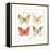 Rainbow Seeds Butterflies III-Lisa Audit-Framed Stretched Canvas