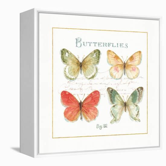 Rainbow Seeds Butterflies III-Lisa Audit-Framed Stretched Canvas