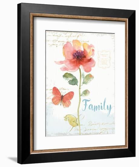 Rainbow Seeds Floral IX Family-Lisa Audit-Framed Art Print