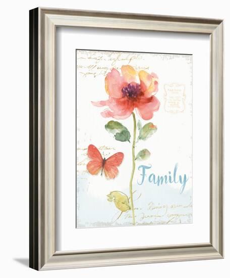 Rainbow Seeds Floral IX Family-Lisa Audit-Framed Art Print