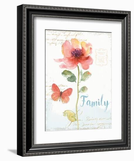 Rainbow Seeds Floral IX Family-Lisa Audit-Framed Art Print