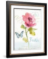Rainbow Seeds Floral VI Faith-Lisa Audit-Framed Art Print