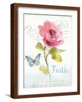 Rainbow Seeds Floral VI Faith-Lisa Audit-Framed Art Print