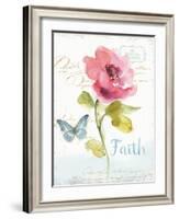 Rainbow Seeds Floral VI Faith-Lisa Audit-Framed Art Print