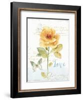 Rainbow Seeds Floral VIII Love-Lisa Audit-Framed Art Print
