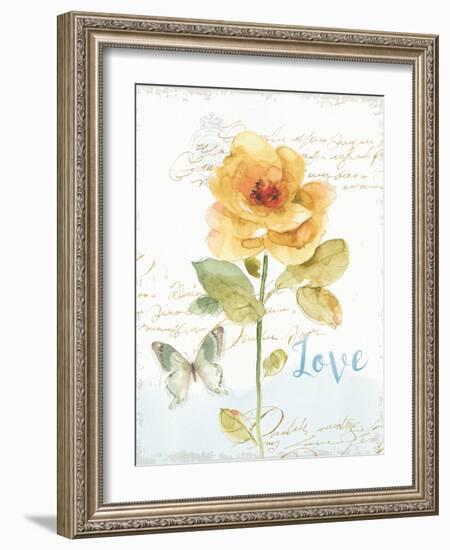 Rainbow Seeds Floral VIII Love-Lisa Audit-Framed Art Print