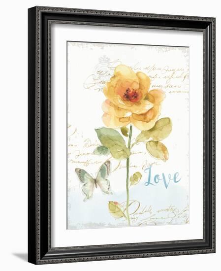 Rainbow Seeds Floral VIII Love-Lisa Audit-Framed Art Print