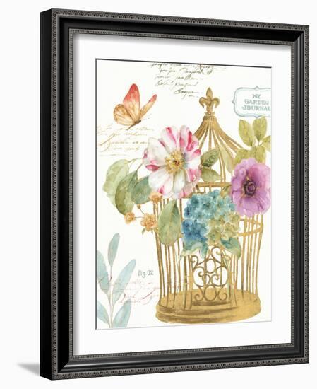 Rainbow Seeds Romantic Birdcage I-Lisa Audit-Framed Art Print