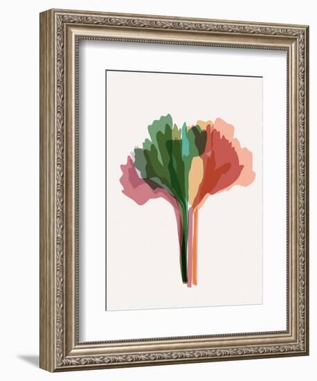 Rainbow Spectrum Bouquet-null-Framed Art Print