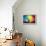 Rainbow Sphere-Heidi Westum-Framed Premier Image Canvas displayed on a wall