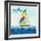 Rainbow Spinnakers IV-Courtney Prahl-Framed Art Print