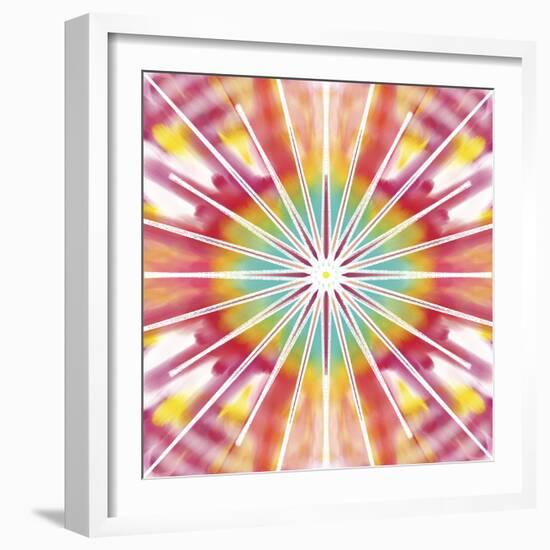 Rainbow Sunbursts-Deanna Tolliver-Framed Giclee Print