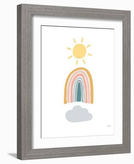 Rainbow Sunshine-Gigi Louise-Framed Art Print