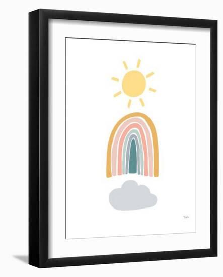 Rainbow Sunshine-Gigi Louise-Framed Art Print