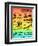 Rainbow Take on an Old Apollo Theater Performance Calendar-null-Framed Art Print