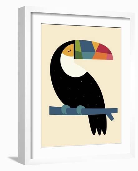 Rainbow Toucan-Andy Westface-Framed Giclee Print