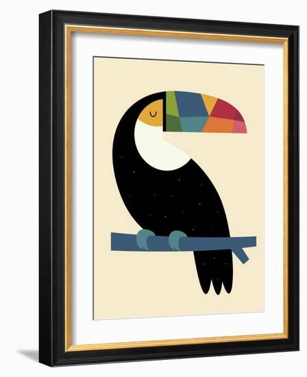 Rainbow Toucan-Andy Westface-Framed Giclee Print