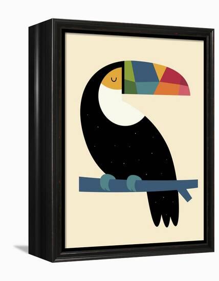 Rainbow Toucan-Andy Westface-Framed Premier Image Canvas