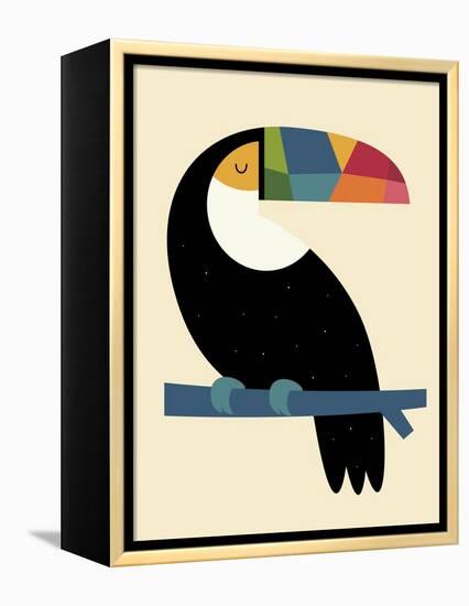 Rainbow Toucan-Andy Westface-Framed Premier Image Canvas