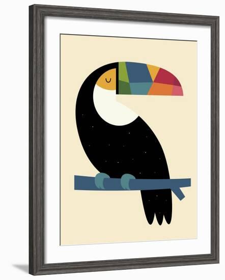 Rainbow Toucan-Andy Westface-Framed Giclee Print