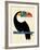 Rainbow Toucan-Andy Westface-Framed Giclee Print