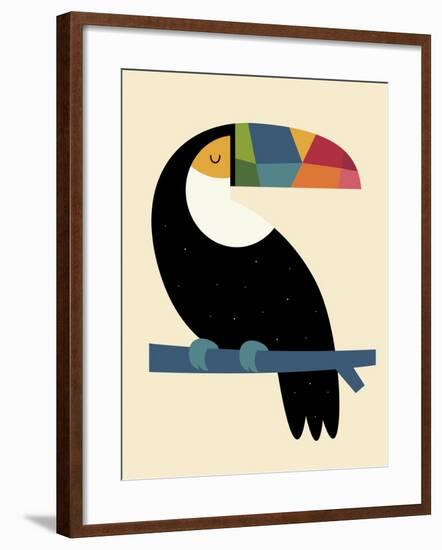 Rainbow Toucan-Andy Westface-Framed Giclee Print