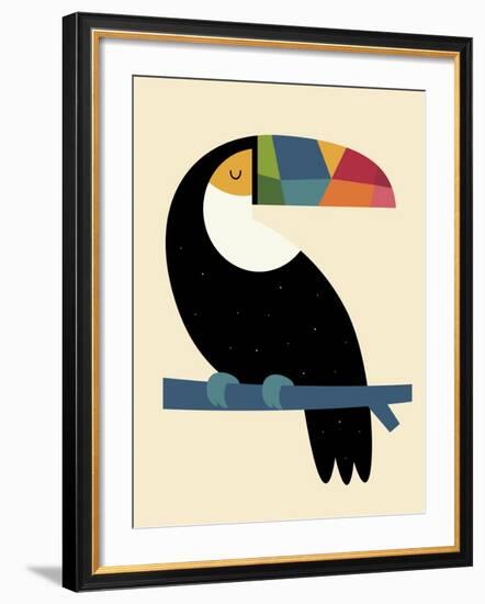 Rainbow Toucan-Andy Westface-Framed Giclee Print