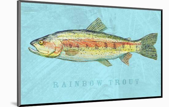Rainbow Trout-John W^ Golden-Mounted Art Print