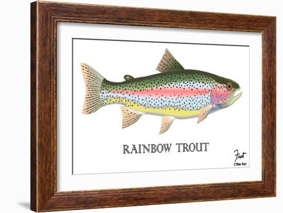 Rainbow Trout-Mark Frost-Framed Giclee Print