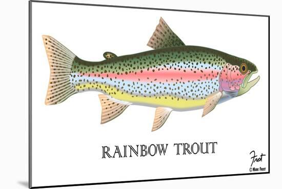 Rainbow Trout-Mark Frost-Mounted Giclee Print