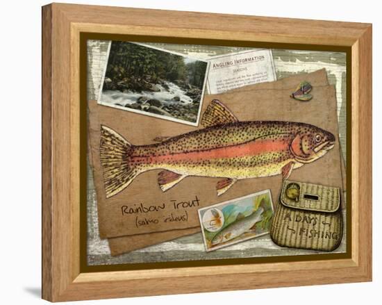 Rainbow Trout-Kate Ward Thacker-Framed Premier Image Canvas