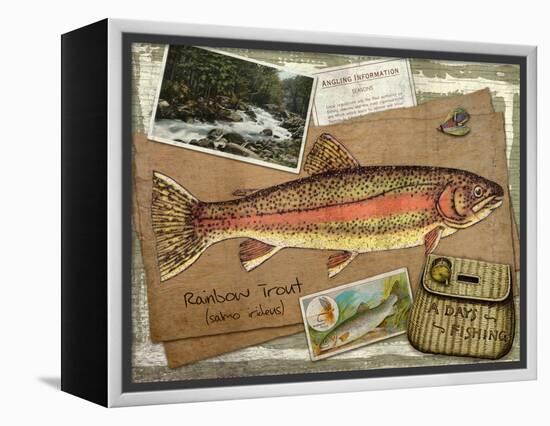 Rainbow Trout-Kate Ward Thacker-Framed Premier Image Canvas