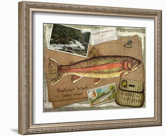 Rainbow Trout-Kate Ward Thacker-Framed Giclee Print