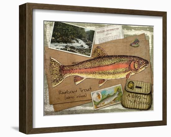 Rainbow Trout-Kate Ward Thacker-Framed Giclee Print