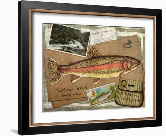 Rainbow Trout-Kate Ward Thacker-Framed Giclee Print