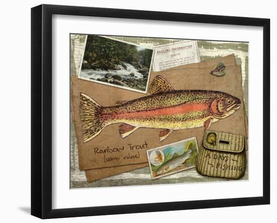 Rainbow Trout-Kate Ward Thacker-Framed Giclee Print