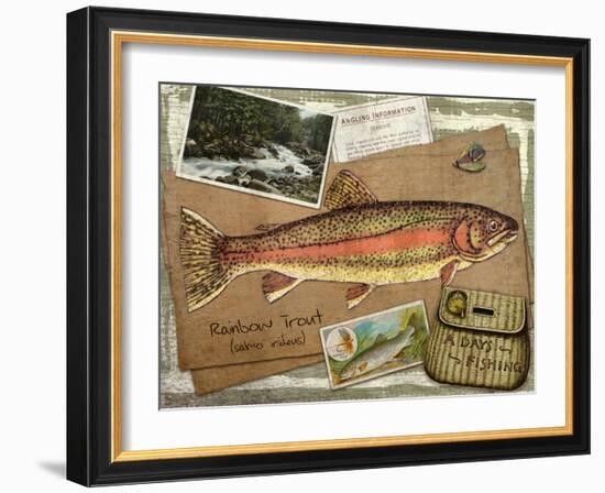 Rainbow Trout-Kate Ward Thacker-Framed Giclee Print