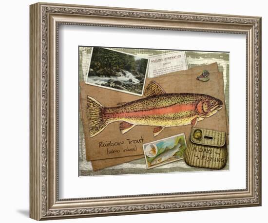 Rainbow Trout-Kate Ward Thacker-Framed Giclee Print