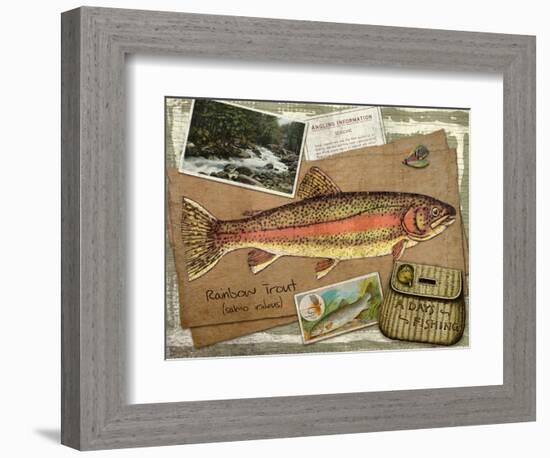 Rainbow Trout-Kate Ward Thacker-Framed Giclee Print