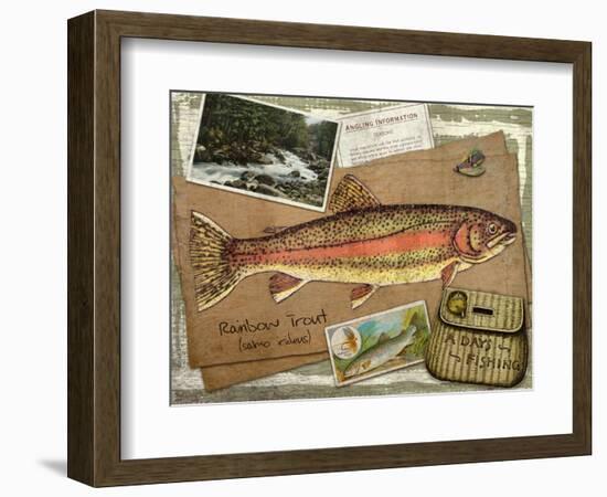 Rainbow Trout-Kate Ward Thacker-Framed Giclee Print