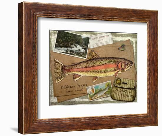 Rainbow Trout-Kate Ward Thacker-Framed Giclee Print