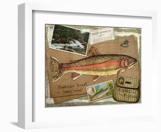 Rainbow Trout-Kate Ward Thacker-Framed Giclee Print