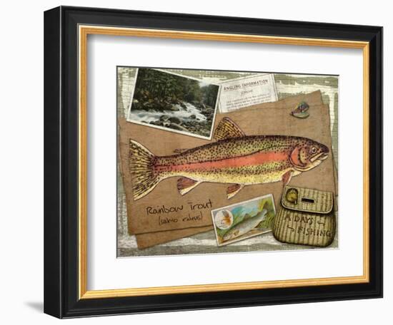 Rainbow Trout-Kate Ward Thacker-Framed Giclee Print