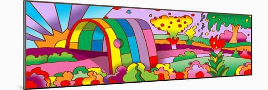 Rainbow Tunnel-Howie Green-Mounted Giclee Print